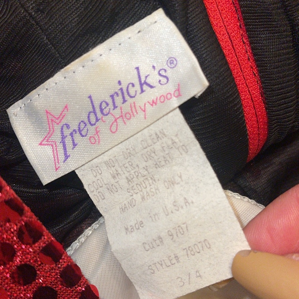 Vintage Fredericks of Hollywood party dress Christmas - Picture 5 of 5